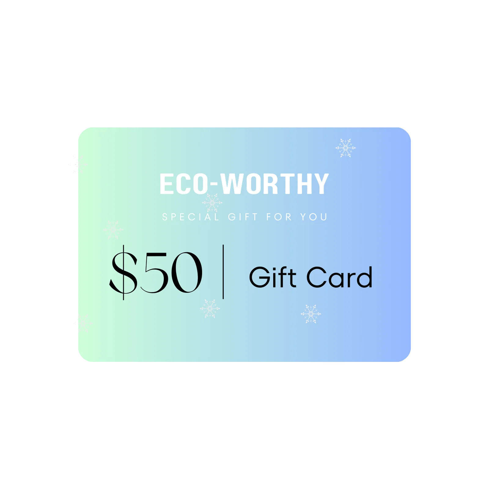 ECO-WORTHY gift card